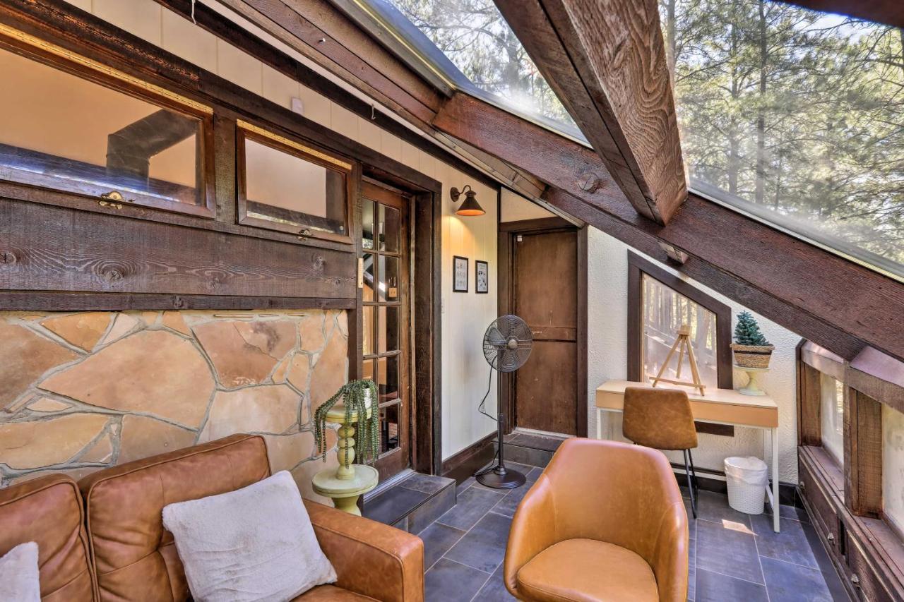 Woodsy Flagstaff Hideaway With Deck And Sunroom! Mountainaire Εξωτερικό φωτογραφία