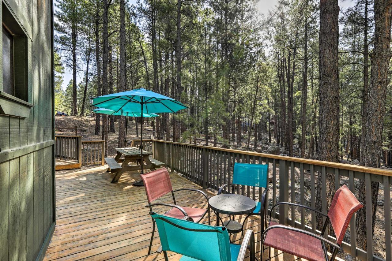 Woodsy Flagstaff Hideaway With Deck And Sunroom! Mountainaire Εξωτερικό φωτογραφία